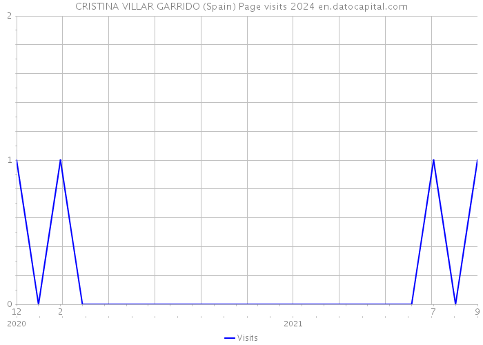 CRISTINA VILLAR GARRIDO (Spain) Page visits 2024 