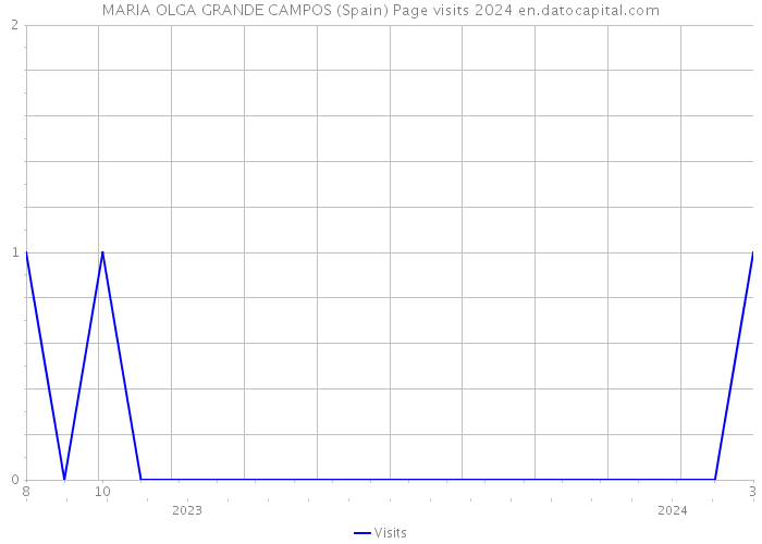 MARIA OLGA GRANDE CAMPOS (Spain) Page visits 2024 