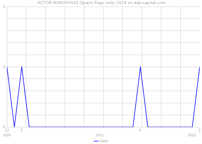 VICTOR MORON RUIZ (Spain) Page visits 2024 