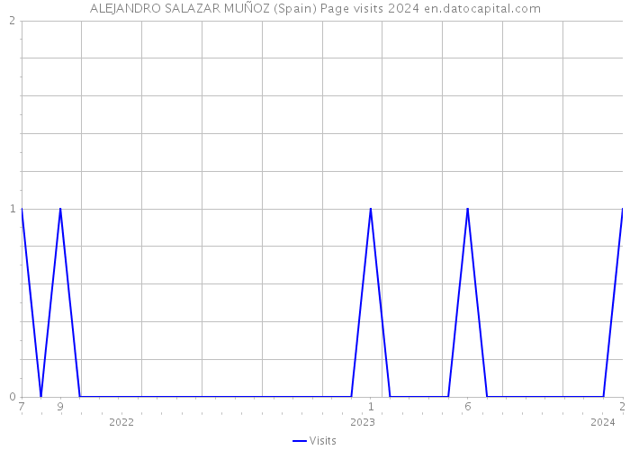 ALEJANDRO SALAZAR MUÑOZ (Spain) Page visits 2024 