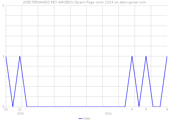 JOSE FERNANDO REY AMOEDO (Spain) Page visits 2024 