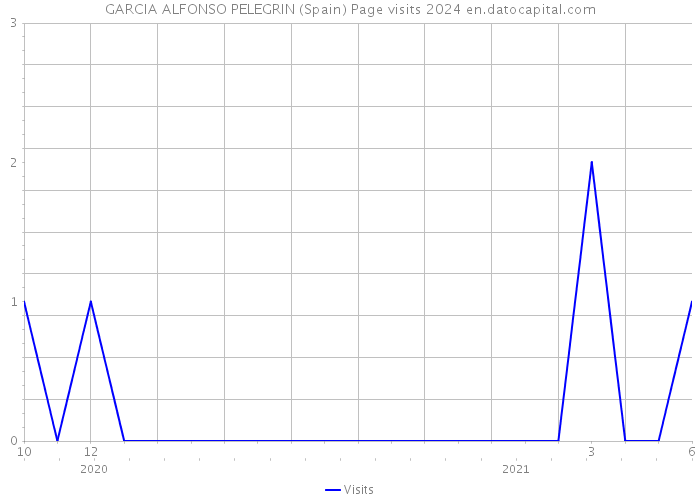 GARCIA ALFONSO PELEGRIN (Spain) Page visits 2024 