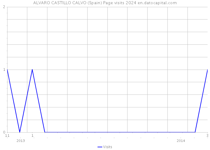 ALVARO CASTILLO CALVO (Spain) Page visits 2024 