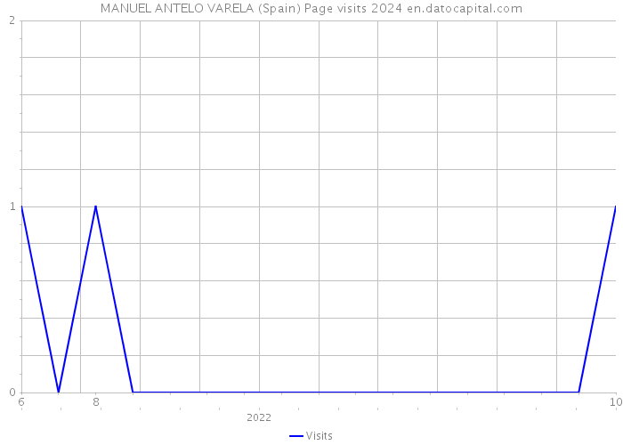 MANUEL ANTELO VARELA (Spain) Page visits 2024 