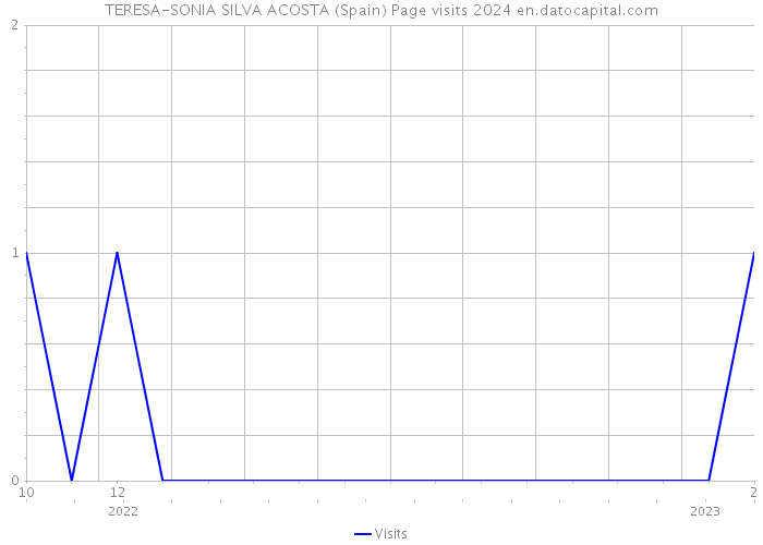 TERESA-SONIA SILVA ACOSTA (Spain) Page visits 2024 