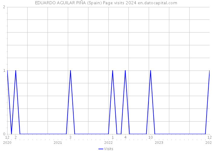 EDUARDO AGUILAR PIÑA (Spain) Page visits 2024 