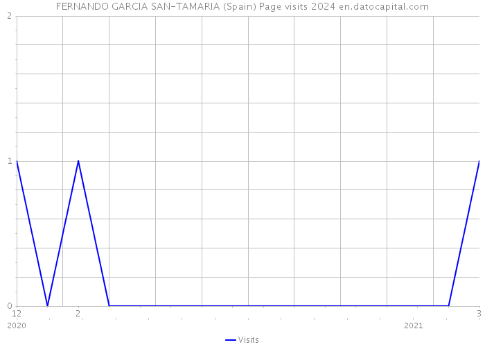 FERNANDO GARCIA SAN-TAMARIA (Spain) Page visits 2024 