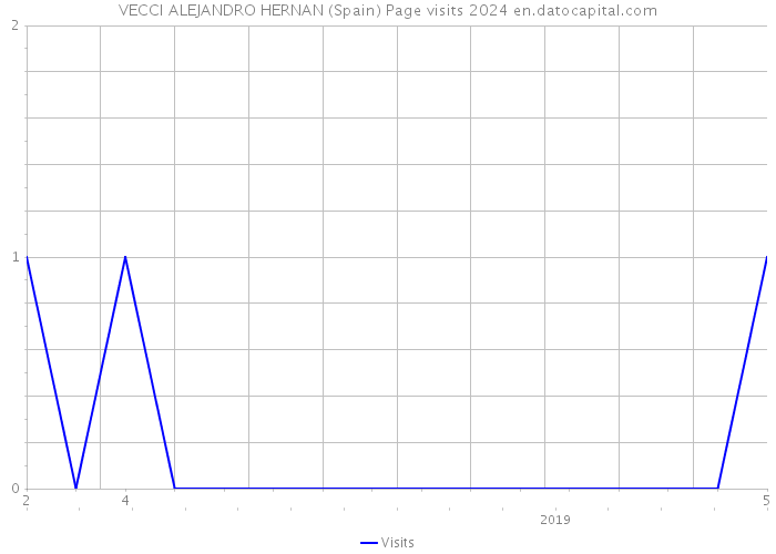 VECCI ALEJANDRO HERNAN (Spain) Page visits 2024 