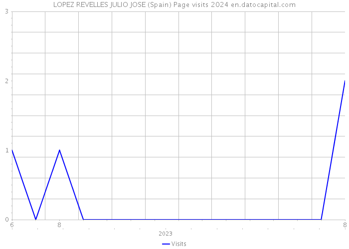 LOPEZ REVELLES JULIO JOSE (Spain) Page visits 2024 