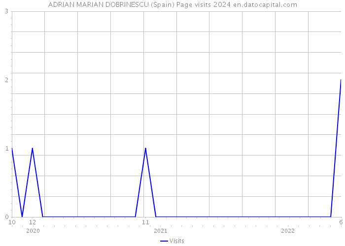 ADRIAN MARIAN DOBRINESCU (Spain) Page visits 2024 