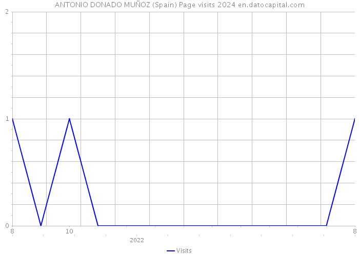 ANTONIO DONADO MUÑOZ (Spain) Page visits 2024 