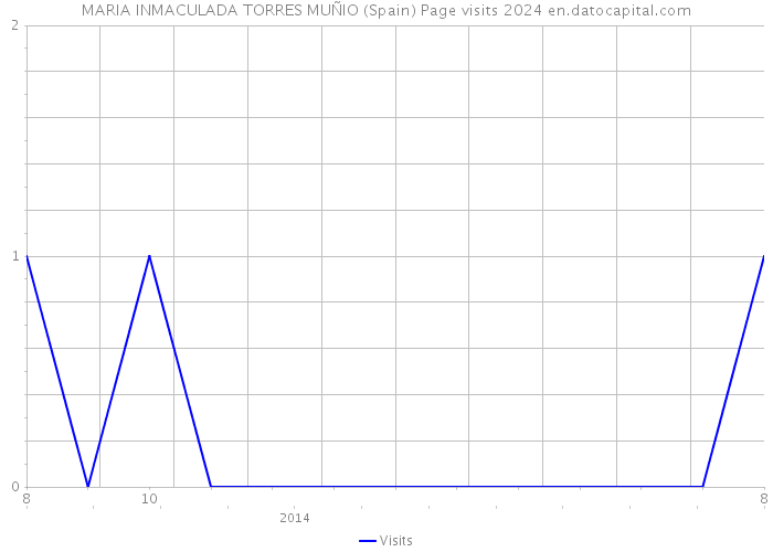 MARIA INMACULADA TORRES MUÑIO (Spain) Page visits 2024 