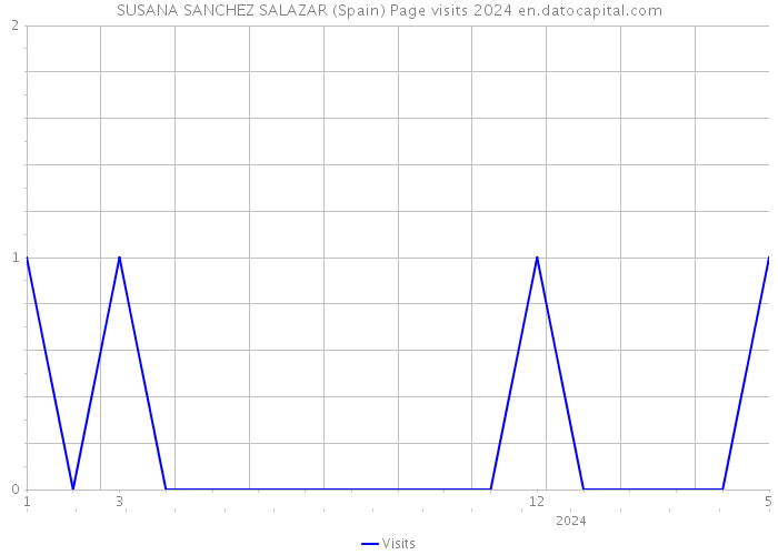 SUSANA SANCHEZ SALAZAR (Spain) Page visits 2024 