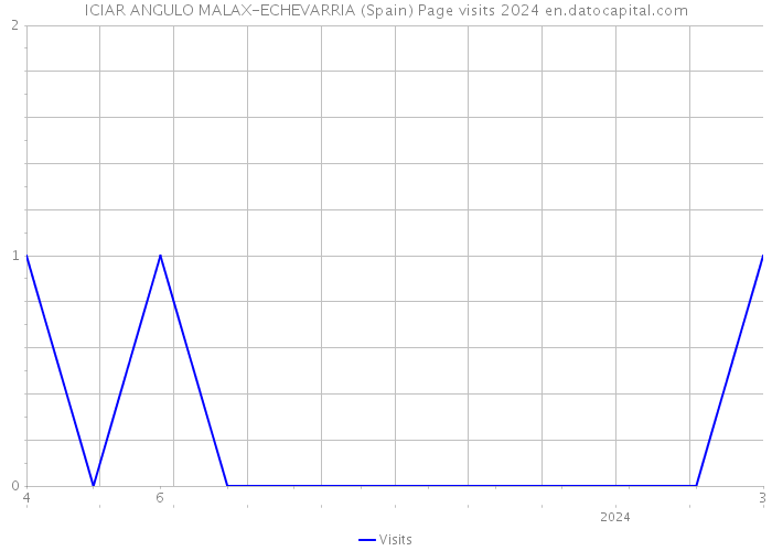 ICIAR ANGULO MALAX-ECHEVARRIA (Spain) Page visits 2024 