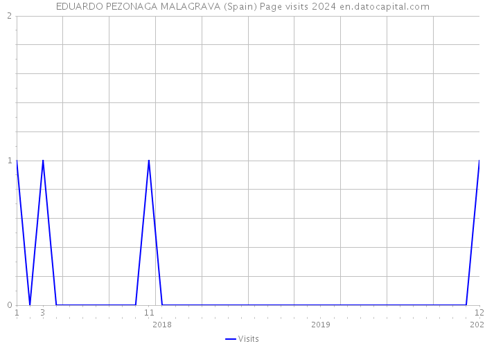 EDUARDO PEZONAGA MALAGRAVA (Spain) Page visits 2024 