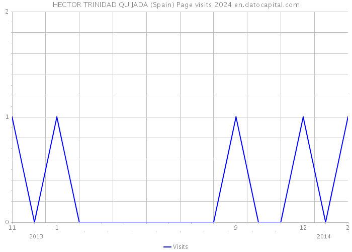 HECTOR TRINIDAD QUIJADA (Spain) Page visits 2024 