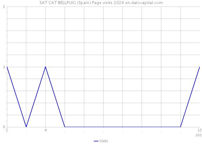 SAT CAT BELLPUIG (Spain) Page visits 2024 