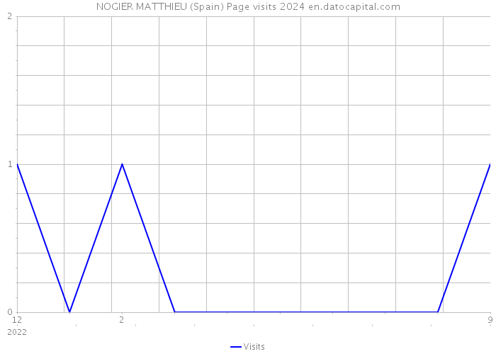 NOGIER MATTHIEU (Spain) Page visits 2024 