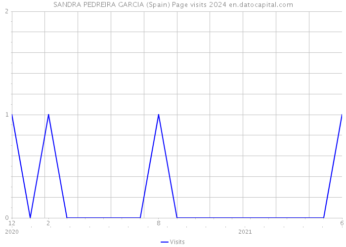 SANDRA PEDREIRA GARCIA (Spain) Page visits 2024 
