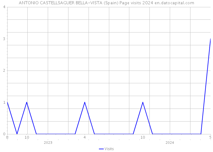 ANTONIO CASTELLSAGUER BELLA-VISTA (Spain) Page visits 2024 