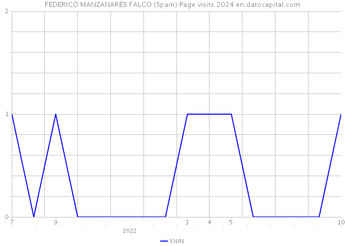 FEDERICO MANZANARES FALCO (Spain) Page visits 2024 