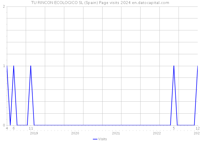 TU RINCON ECOLOGICO SL (Spain) Page visits 2024 