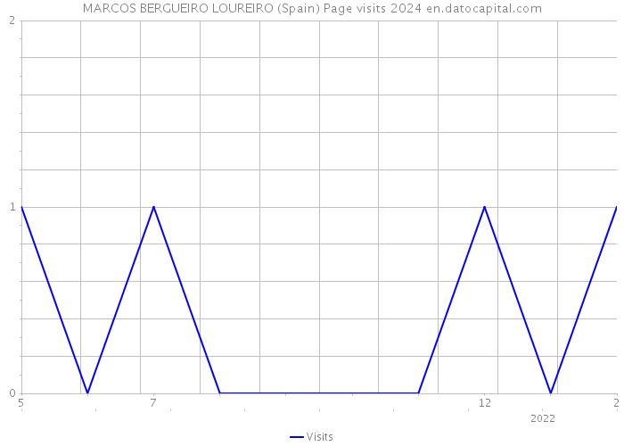 MARCOS BERGUEIRO LOUREIRO (Spain) Page visits 2024 