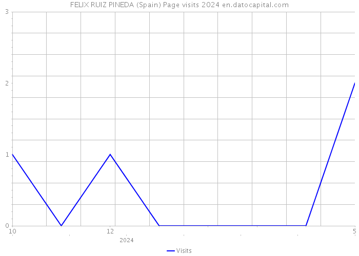 FELIX RUIZ PINEDA (Spain) Page visits 2024 