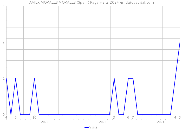 JAVIER MORALES MORALES (Spain) Page visits 2024 