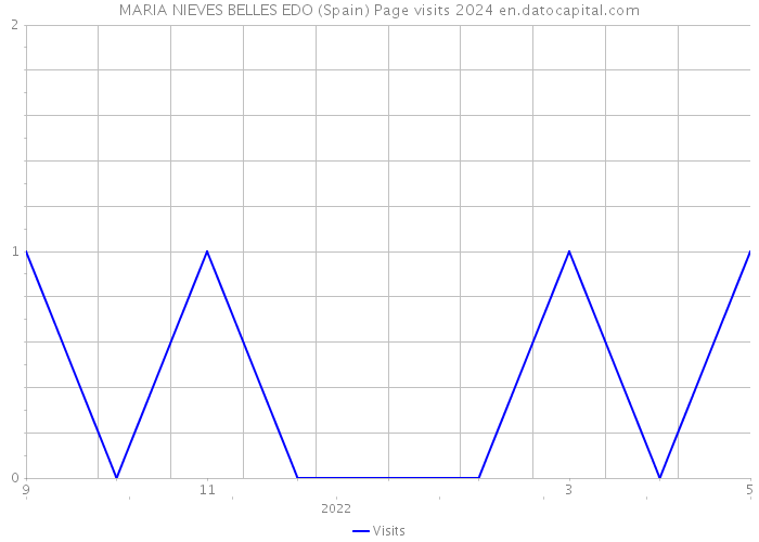 MARIA NIEVES BELLES EDO (Spain) Page visits 2024 