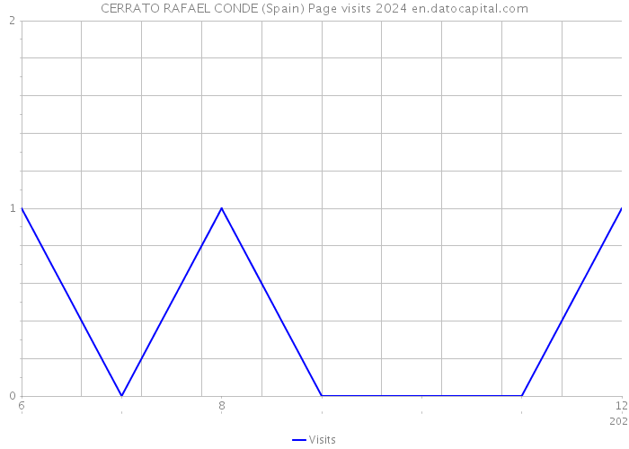 CERRATO RAFAEL CONDE (Spain) Page visits 2024 