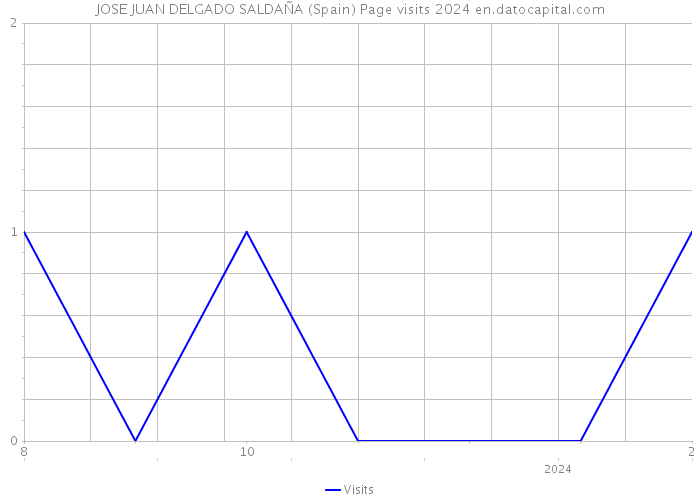 JOSE JUAN DELGADO SALDAÑA (Spain) Page visits 2024 