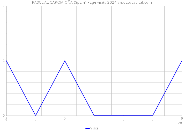 PASCUAL GARCIA OÑA (Spain) Page visits 2024 