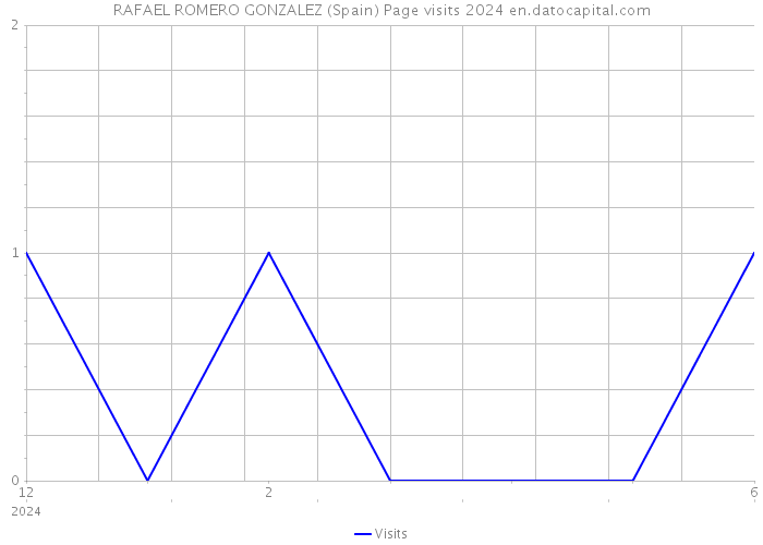 RAFAEL ROMERO GONZALEZ (Spain) Page visits 2024 