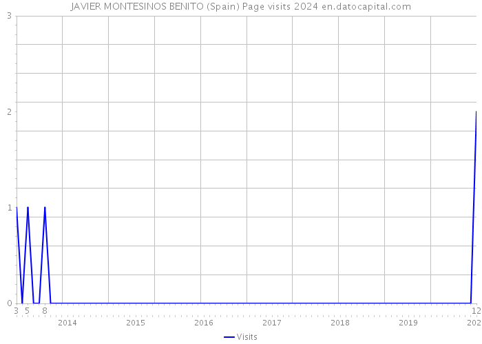 JAVIER MONTESINOS BENITO (Spain) Page visits 2024 