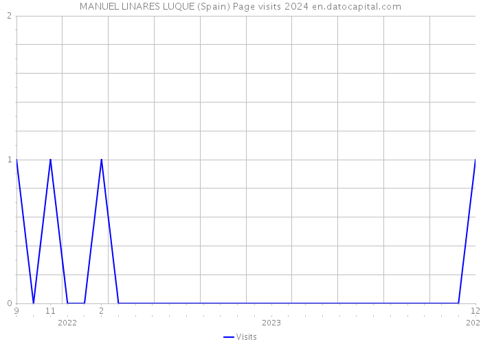 MANUEL LINARES LUQUE (Spain) Page visits 2024 