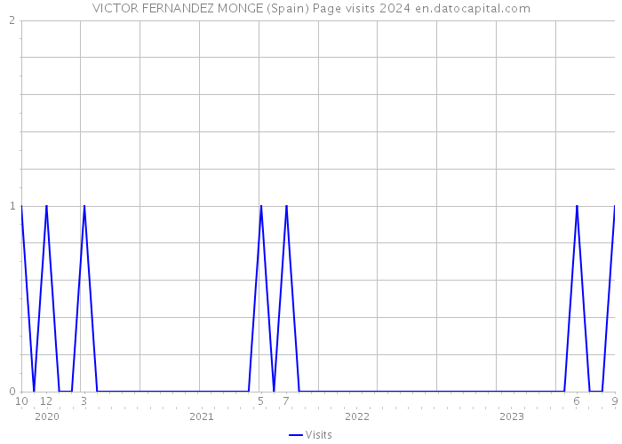 VICTOR FERNANDEZ MONGE (Spain) Page visits 2024 