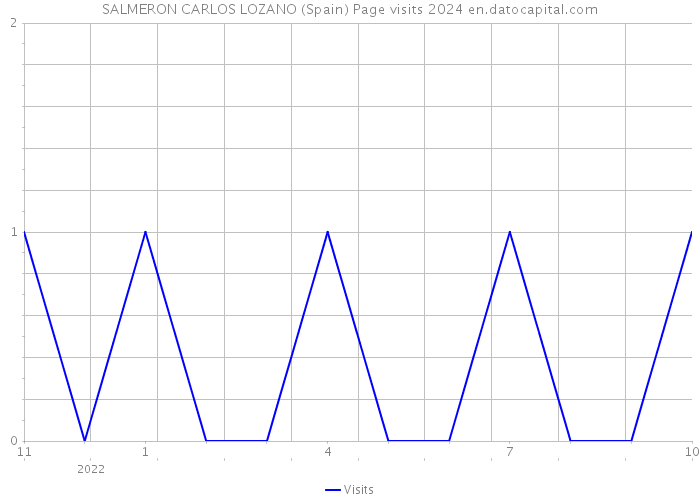 SALMERON CARLOS LOZANO (Spain) Page visits 2024 