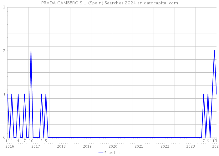 PRADA CAMBERO S.L. (Spain) Searches 2024 