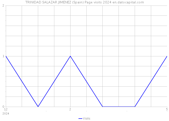 TRINIDAD SALAZAR JIMENEZ (Spain) Page visits 2024 