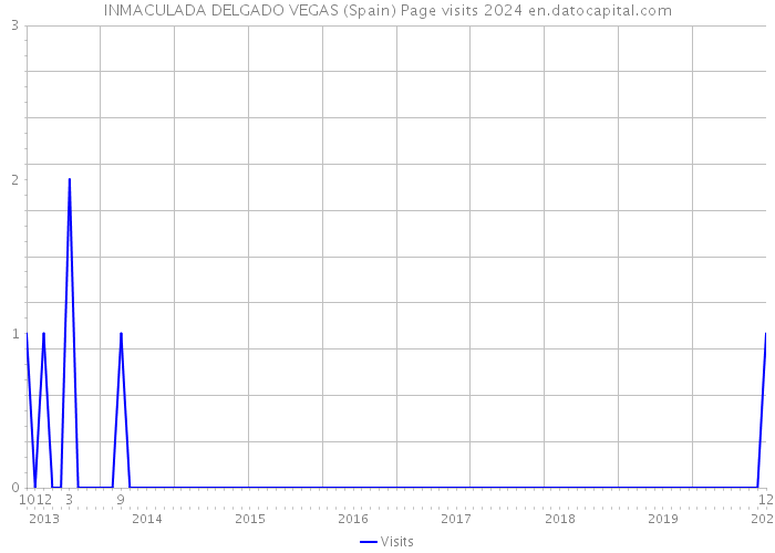 INMACULADA DELGADO VEGAS (Spain) Page visits 2024 