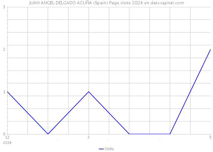 JUAN ANGEL DELGADO ACUÑA (Spain) Page visits 2024 