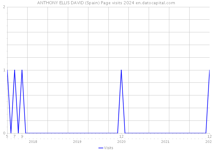 ANTHONY ELLIS DAVID (Spain) Page visits 2024 