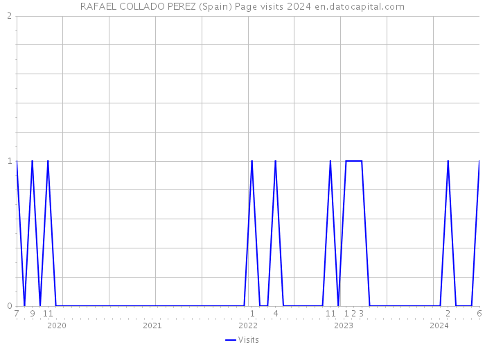 RAFAEL COLLADO PEREZ (Spain) Page visits 2024 