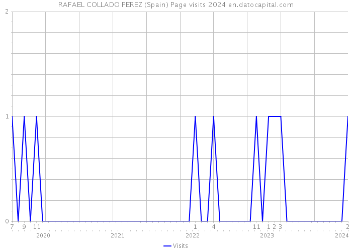 RAFAEL COLLADO PEREZ (Spain) Page visits 2024 