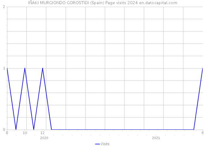 IÑAKI MURGIONDO GOROSTIDI (Spain) Page visits 2024 