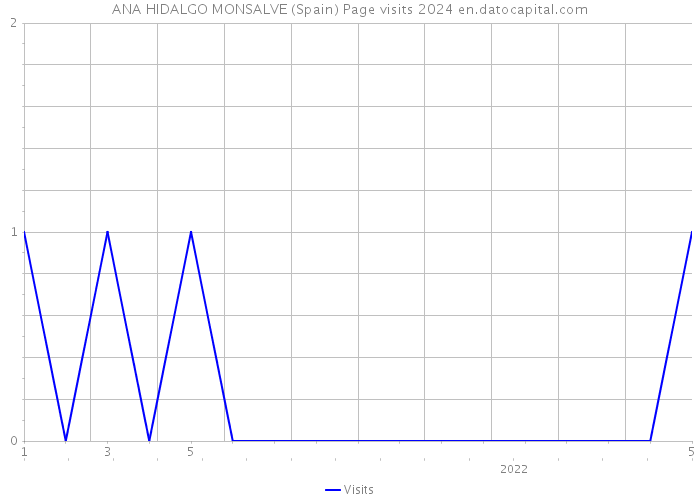 ANA HIDALGO MONSALVE (Spain) Page visits 2024 