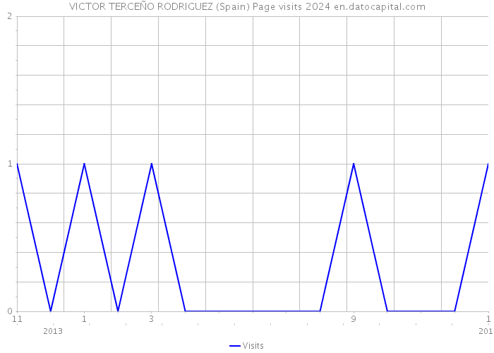 VICTOR TERCEÑO RODRIGUEZ (Spain) Page visits 2024 