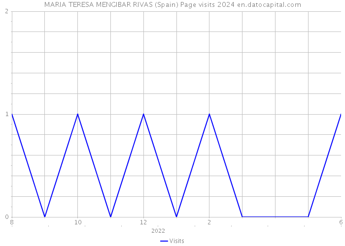 MARIA TERESA MENGIBAR RIVAS (Spain) Page visits 2024 