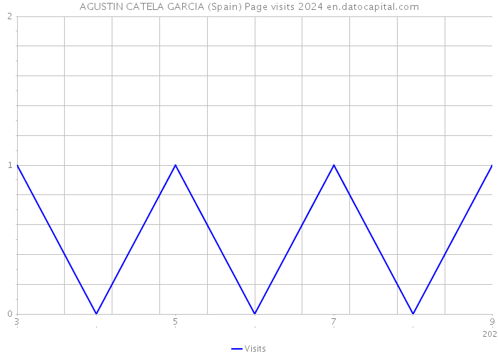 AGUSTIN CATELA GARCIA (Spain) Page visits 2024 
